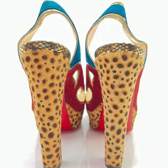 🌷❤️‍🔥FINAL SALE 🔥 NO OFFERS🌷💥Christian Louboutin Miralep 140 36 - Picture 4 of 8